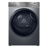 海尔(Haier)热泵式干衣机 双变频 双擎热泵 超薄平嵌设计 净虑毛屑 HGS100-356