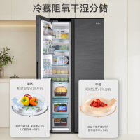海尔(Haier)和景冰箱515升零嵌入超薄巨能冻双开对开门 干湿分储双除菌EPP BCD-515WGHSSB5S8U1