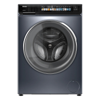 海尔EG100BD176PRO 10公斤直驱变频滚筒精华洗晶彩宽屏智慧洗双喷淋智能投放自洁家用洗衣机