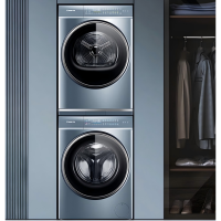 卡萨帝揽光L5洗烘套装10KG直驱洗衣机全自动热泵烘干机家用纯平嵌入 C1 D10L5ELU1+CGQ 10FL5EU1