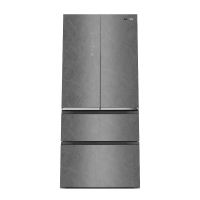 容声518升净味平嵌法式多门超薄零嵌入底部散热一级变频风冷无霜家用商场同款 BCD-518WKM1MPGZA墨韵岩