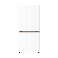 海尔507L十字双开四门一级能效风冷超薄零嵌入式大容量家用电冰箱BCD-507WGHTD1BWLU1