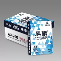 宣皇 科旗04号a3打印纸70g复印纸500张/包办公专用纸学生用纸a3打印白纸 科旗04号A3 70G 4包/箱