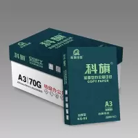 宣皇 科旗05号a3打印纸70g复印纸500张/包办公专用纸学生用纸a3打印白纸 科旗05号A3 70G 4包/箱