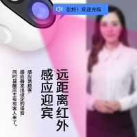 欢迎光临感应器进门店铺感应门铃商用挂语音迎宾叮咚提示