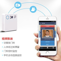 wifi可视门铃家用无线电子门铃远程摄像头防盗门镜