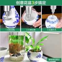 美耐®酒瓶切割机打孔打磨机抛光机陶瓷切割电磨变台钻支架