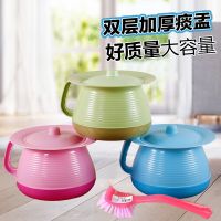 加厚儿童痰盂尿壶坐便器男女带盖婴儿小成人老人塑料尿盆尿桶