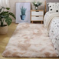 北欧ins加厚家用可爱卧室床边床前地毯客厅茶几地垫满铺毛毛绒毯