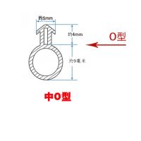 塑钢门窗密封条窗户防冻胶条o型防撞条内开外开平开窗防尘隔音条