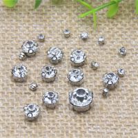 diy手工发饰配件 手缝钻 diy钻手缝玻璃爪钻 婚纱婚鞋钻 圆形抓钻