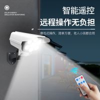 太阳能监控灯照明灯庭院灯亮天黑自动亮带仿真监控摄像头