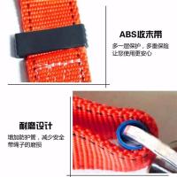 电工安全带爬杆加厚围杆双保险单腰式腰带国标高空保险带