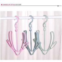 同款1-10个装防风多用晒鞋架 阳台小衣架晾鞋架创意挂架