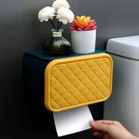 创意免打孔卫生间厕所纸巾盒壁挂卷纸筒抽纸厕纸防水卫生纸置物架