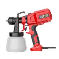 电动喷漆 油漆乳胶漆喷涂机汽车家具高压雾化涂料喷工具