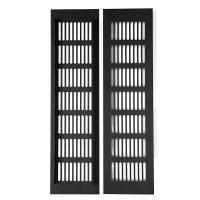 铝合金透气网长方形衣柜透气孔鞋柜橱柜散热口通风多种规格150mm