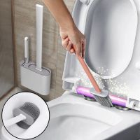 马桶刷套装无死角家用卫生间挂墙式置物架洗厕所刷子长柄清洁刷子