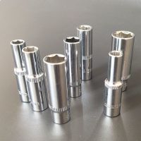 3/8寸 中飞长套筒头子扳手头7/8/10/14/17mm六角小套头10mm