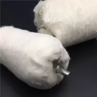 带柄布轮 抛光轮金属镜面抛光布轮 白布轮 t型绒布轮磨头异型轮