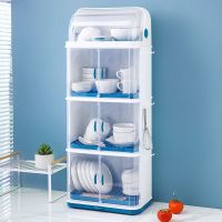 厨房碗碟柜沥水碗架筷子收纳放碗置物架带盖餐具柜装碗家用多功能
