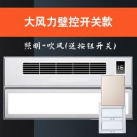 凉霸照明二合一电风扇厨房卫生间嵌入式集成吊顶冷风机冷霸空调型