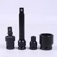 风炮接杆万向节小风炮套筒头1/2电动扳手风动六角气动短套头风批