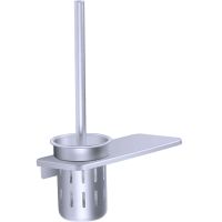 马桶刷套装卫生间清洁置物架免打孔挂墙式家用厕所刷壁挂式软毛刷