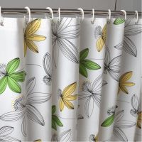 卫生间浴帘布加厚防水防霉不透挂帘浴室门帘窗帘子隔断遮挡挂帘布