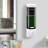 免打孔皂液器卫生间壁挂式洗手液盒按压宾馆洗发水沐浴露盒挂墙