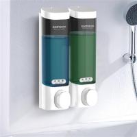 免打孔皂液器卫生间壁挂式洗手液盒按压宾馆洗发水沐浴露盒挂墙