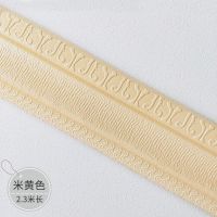 自粘腰线墙贴压边条泡沫踢脚线顶角线背景墙边框封边条防水贴纸