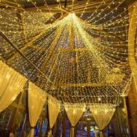 led户外星星彩灯闪灯串灯节日装饰品满天星灯串工程亮化布置