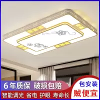 led吸顶灯长方形客厅灯简约现代大厅灯卧室灯具家用圆形房间灯具