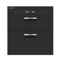 万和（Vanward）嵌入式消毒柜 隐藏式三抽 臭氧高温消毒 ZTD100QE-3A