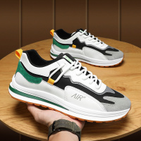 述雅男鞋2021年夏季新款潮流百搭运动休闲秋季青少年小白老爹潮鞋