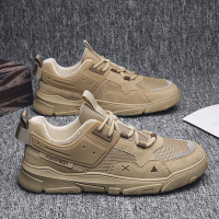 述雅2021新款夏季运动工装防水防滑军工劳保男鞋秋季工地上班工作潮鞋