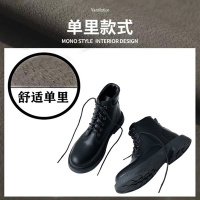 述雅桔宿2021年新款英伦风春秋季瘦瘦单靴ins潮马丁靴短靴子女潮ins中筒靴