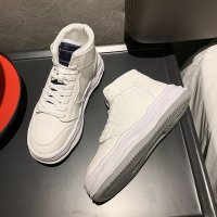 述雅槿岸高帮板鞋女鞋2021秋季新款ins时尚系带厚底透气拼色休闲运动单鞋