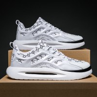 述雅沈然男鞋2022年新款春季韩版潮流百搭运动休闲青少年学生小白老爹潮鞋