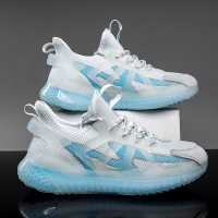 述雅沈然男鞋春季2022新款潮流百搭网面透气网鞋运动休闲增高老爹潮鞋