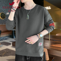 富贵鸟(FUGUINIAO)21男士卫衣圆领宽松休闲上衣服男装潮打底衫秋冬款