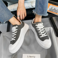 苏芈帆布鞋男2021新款秋季潮流百搭学生板鞋运动休闲男士布鞋低帮男鞋