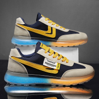 苏芈男鞋秋季2021新款潮流韩版百搭男士运动休闲鞋男增高老爹鞋