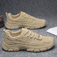 苏芈2021新款秋季防滑工地工作板鞋男士户外运动休闲徒步登山劳保潮鞋