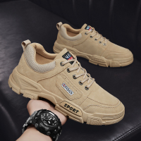 苏芈男鞋夏季厚底户外登山运动上班工作防臭防水劳保四季款作训鞋潮鞋