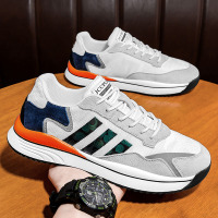 苏芈夏季男鞋网面透气青少年痞帅百搭板鞋运动跑步鞋2021年新款