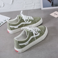 苏芈帆布鞋女2021秋季新款ulzzang板鞋学生百搭秋季小黑鞋子ins潮鞋