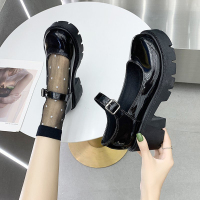 苏芈玛丽珍鞋女软妹松糕厚底复古高跟配裙子小皮鞋2021年秋季新款单鞋