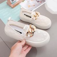 苏芈网鞋女夏季透气网面一脚蹬春款女鞋子2021年新款单厚底豆豆鞋